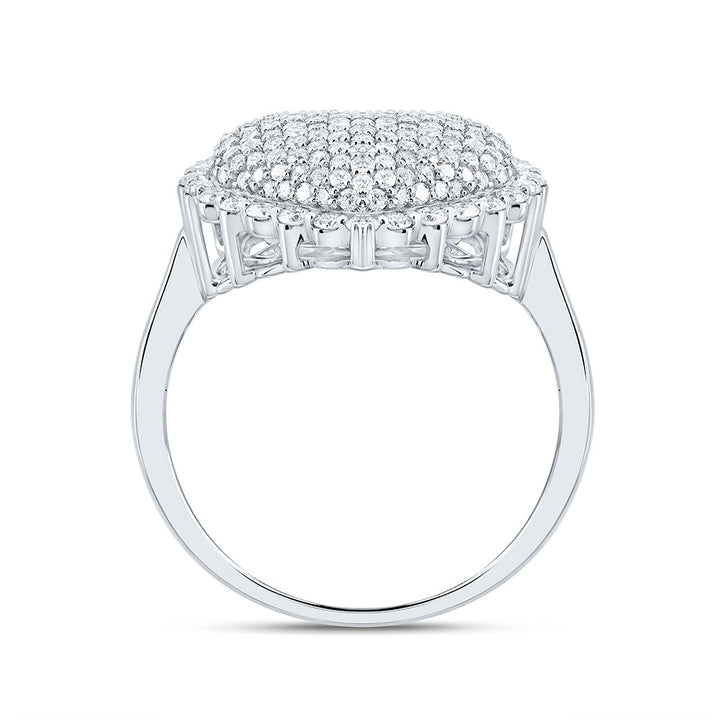 1CTW-NAT DIA CN FASHION HEART RING 7 Daisy Joyeria