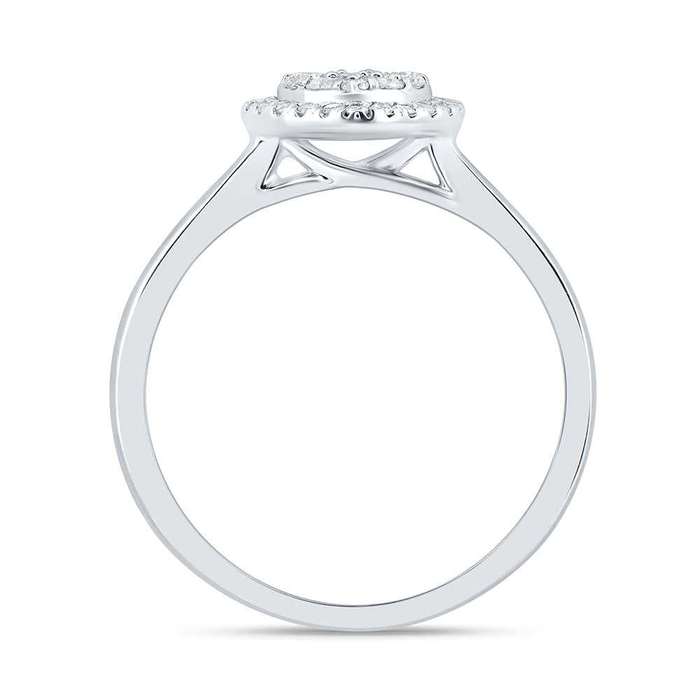 1/3CTW-DIA CN FASHION HEART RING 7 Daisy Joyeria