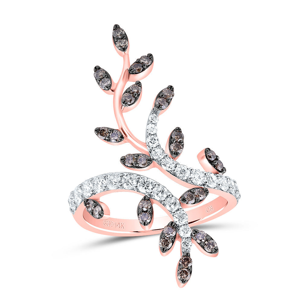 1CTW-NAT DIA CN COGNAC NATURAL FASHION RING 7 Daisy Joyeria