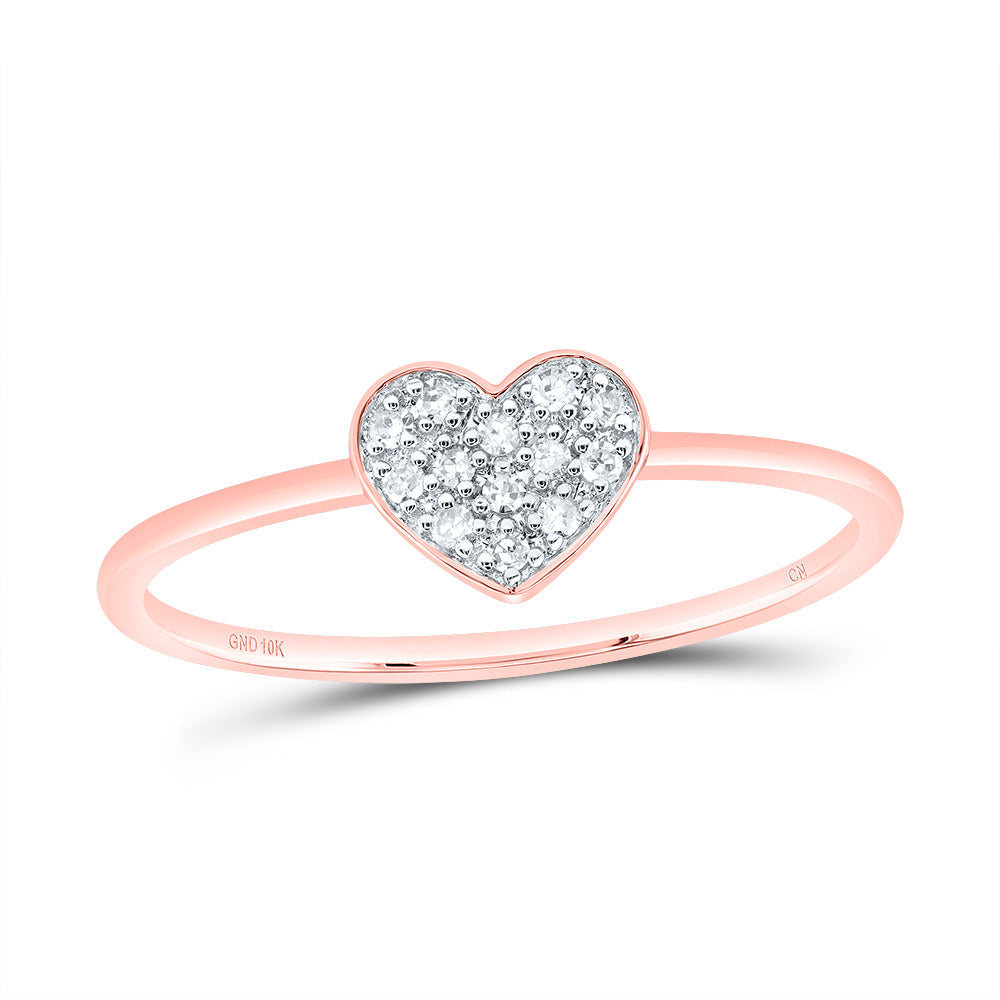 1/12CTW-NAT DIA CN GIFT HEART RING 7 Daisy Joyeria