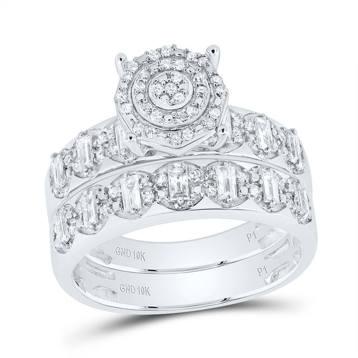 1 CTW-NAT DIA P1 ROUND TRIO RING 7 Daisy Joyeria