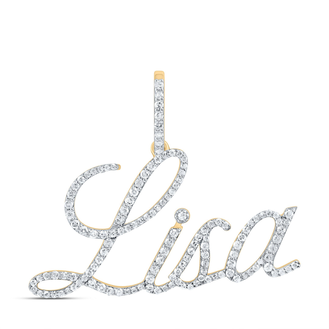 5/8CTW-NAT DIA P1 GIFT  "Lisa" PENDANT Daisy Joyeria