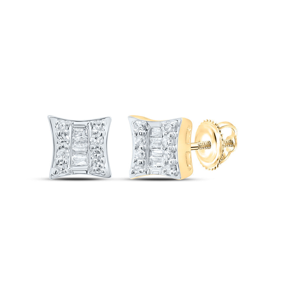 1/8CTW-NAT DIA P1 GIFT KITE EARRINGS Daisy Joyeria