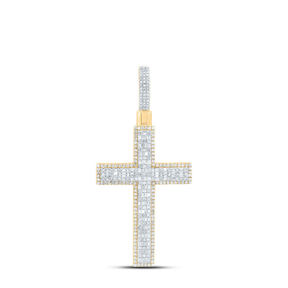 1 5/8CTW-NAT DIA P1 GIFT CROSS PENDANT Daisy Joyeria