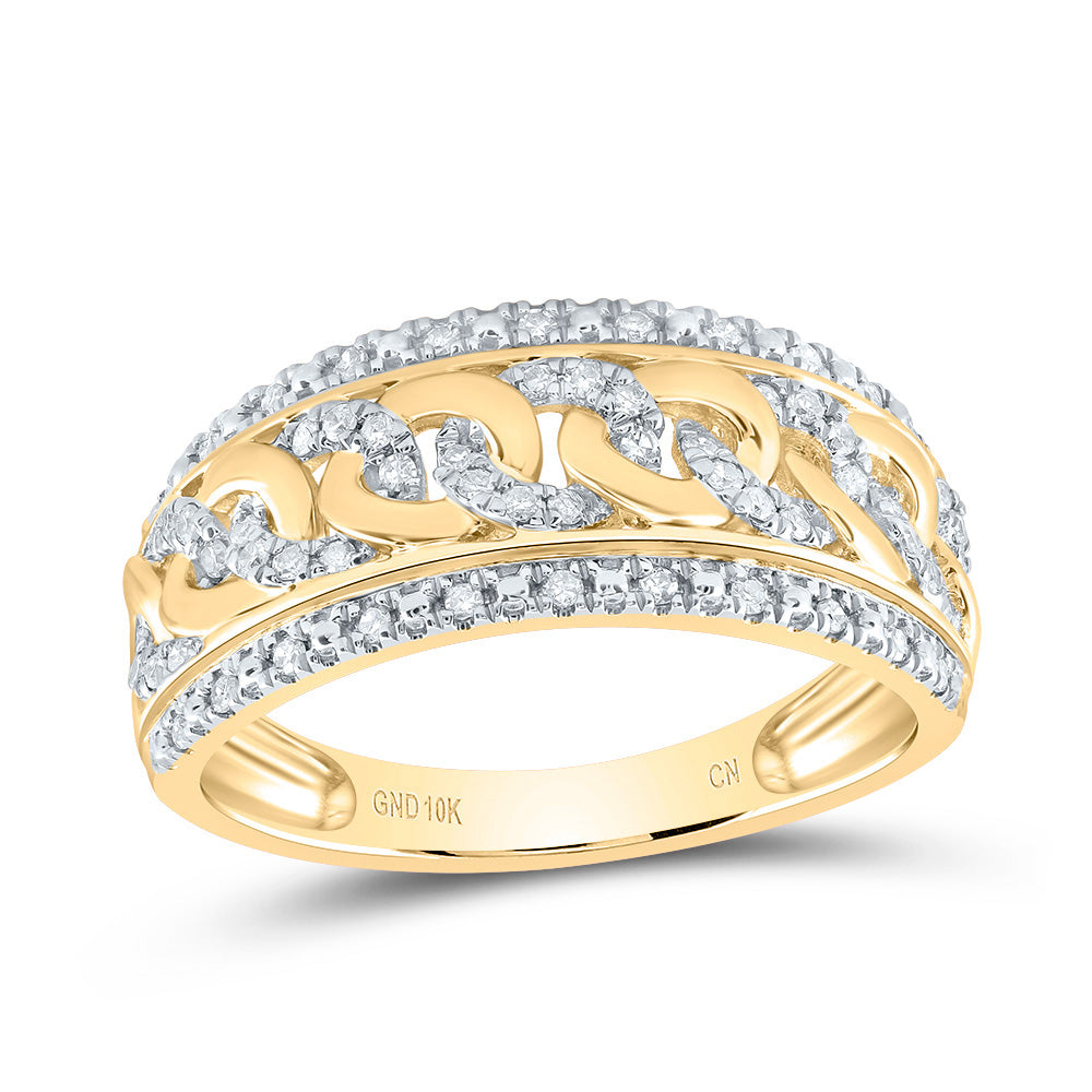 1/4CTW-NAT DIA CN FASHION RING 7 Daisy Joyeria