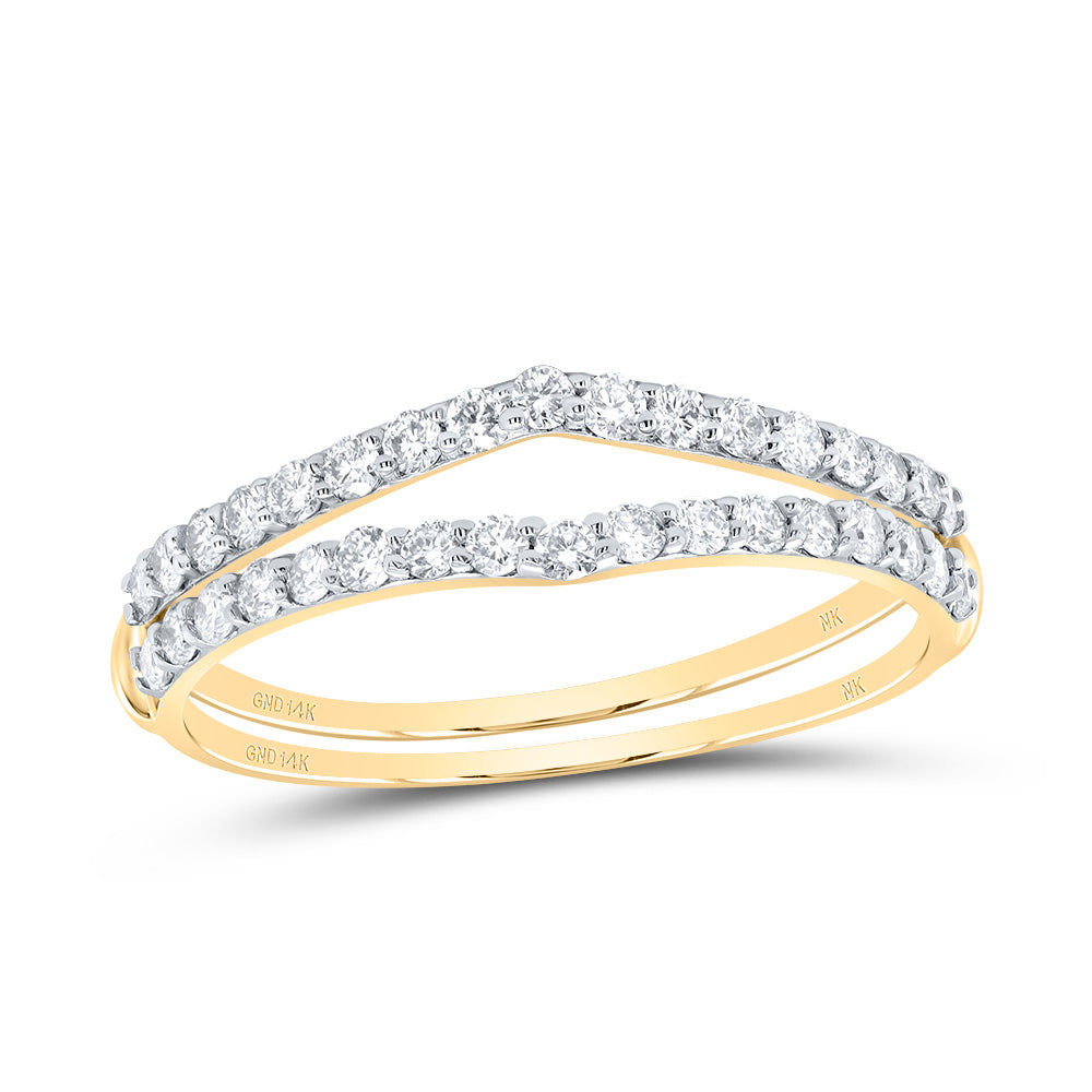 1/2CTW-NAT DIA NK ENHANCER RING 7 Daisy Joyeria
