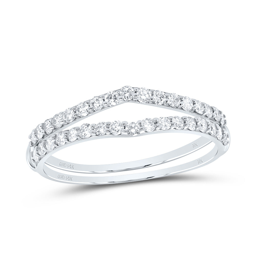 1/2CTW-NAT DIA NK ENHANCER RING 7 Daisy Joyeria