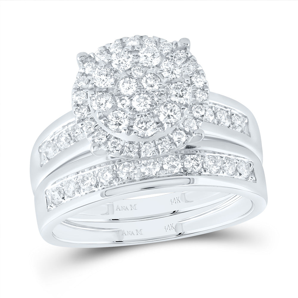 1CTW-DIA ANA M ROUND TRIO SET 7 Daisy Joyeria