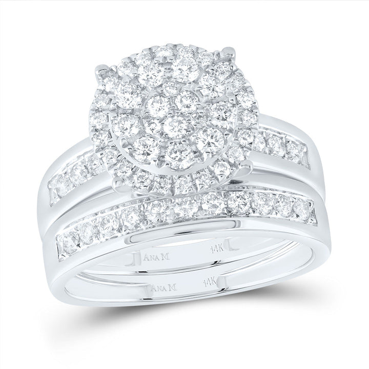 1CTW-DIA ANA M ROUND TRIO SET 7 Daisy Joyeria