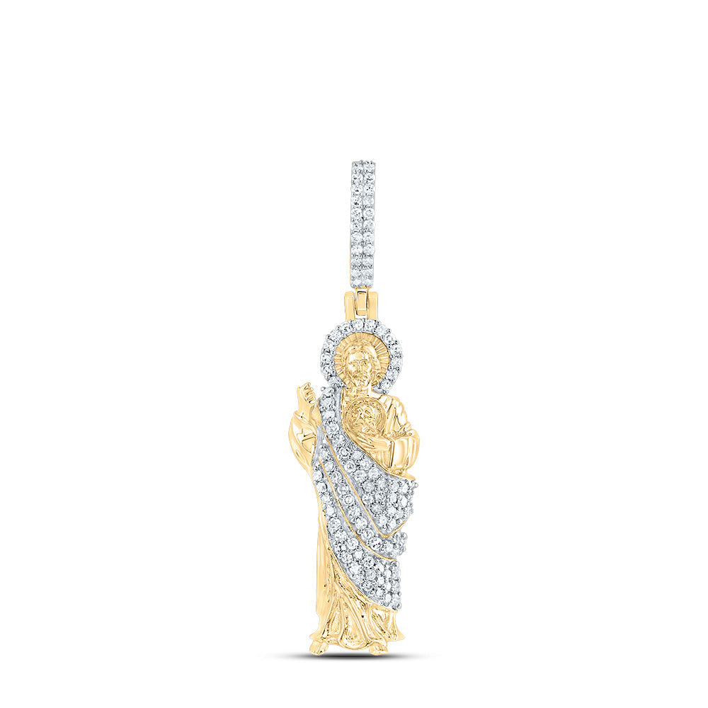 1/3CTW-NAT DIA NK ST.JUDE PENDANT Daisy Joyeria