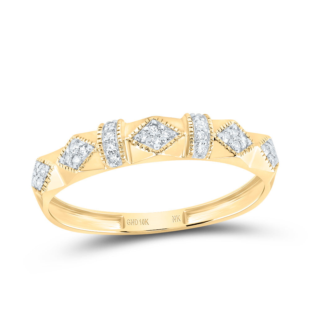 3/8CTW-DIA NK ROUND TRIO SET 7 Daisy Joyeria