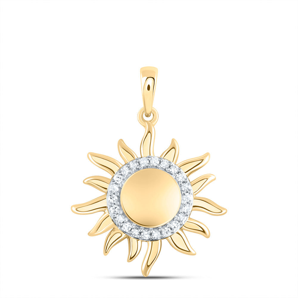 1/10CTW-NAT DIA P1 GIFT PENDANT Daisy Joyeria