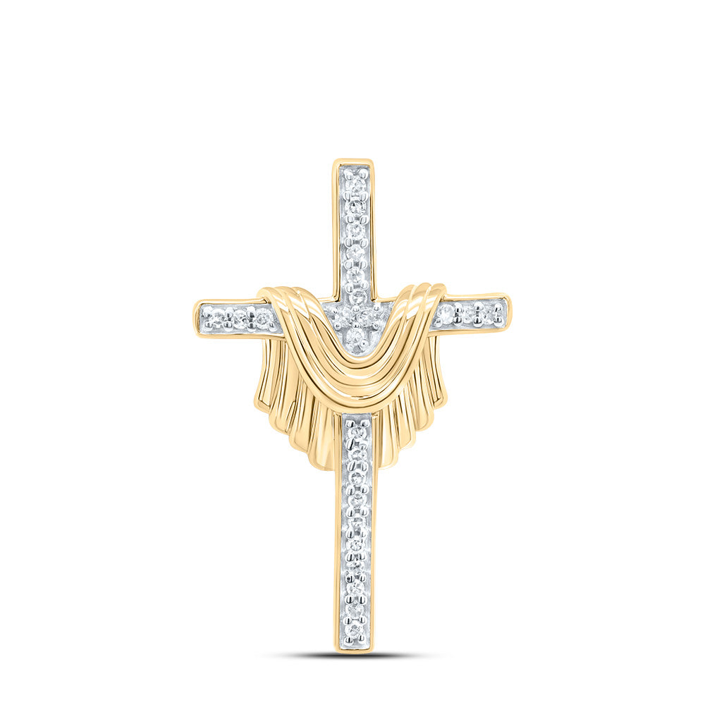 1/10CTW-DIA P1 GIFT CROSS PENDANT Daisy Joyeria