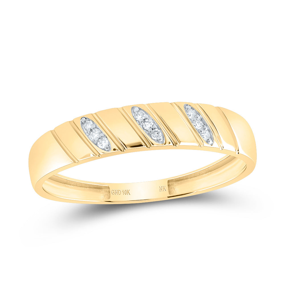 1/4CTW-DIA NK EMERALD TRIO SET 7 Daisy Joyeria