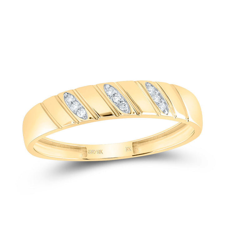 1/4CTW-DIA NK EMERALD TRIO SET 7 Daisy Joyeria