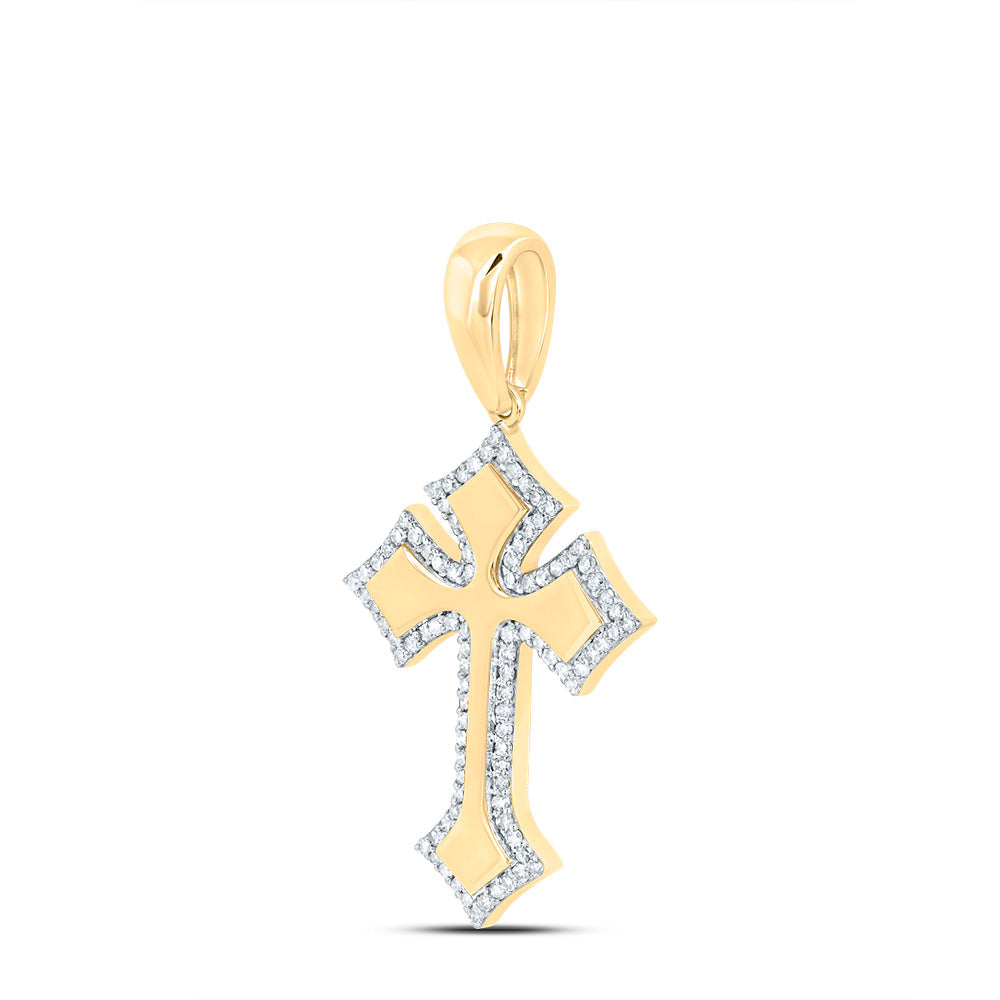 1/3CTW DIA NK FASHION CROSS PENDANT Daisy Joyeria
