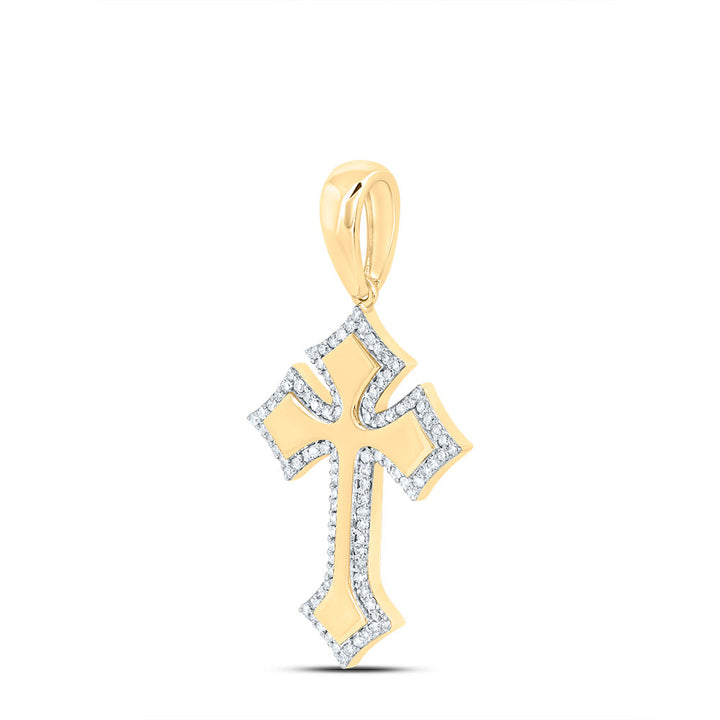 1/3CTW DIA NK FASHION CROSS PENDANT Daisy Joyeria