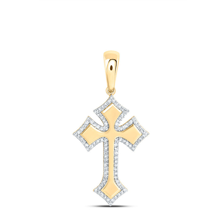 1/3CTW DIA NK FASHION CROSS PENDANT Daisy Joyeria