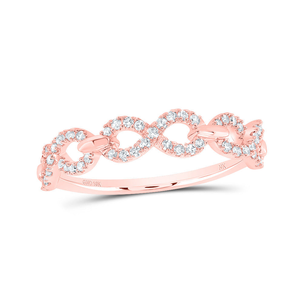 1/4CTW-DIA NK FASHION INFINITY RING 7 Daisy Joyeria