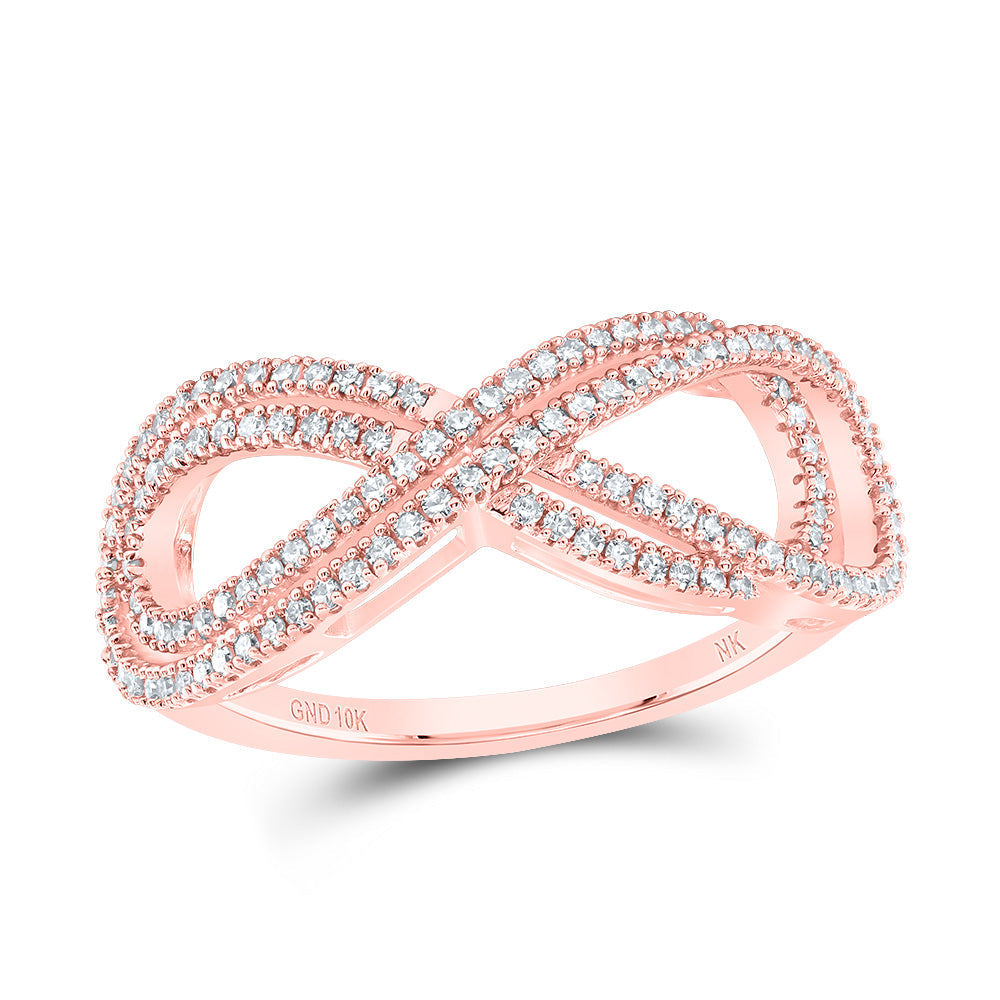 1/3CTW-DIA NK FASHION INFINITY RING 7 Daisy Joyeria