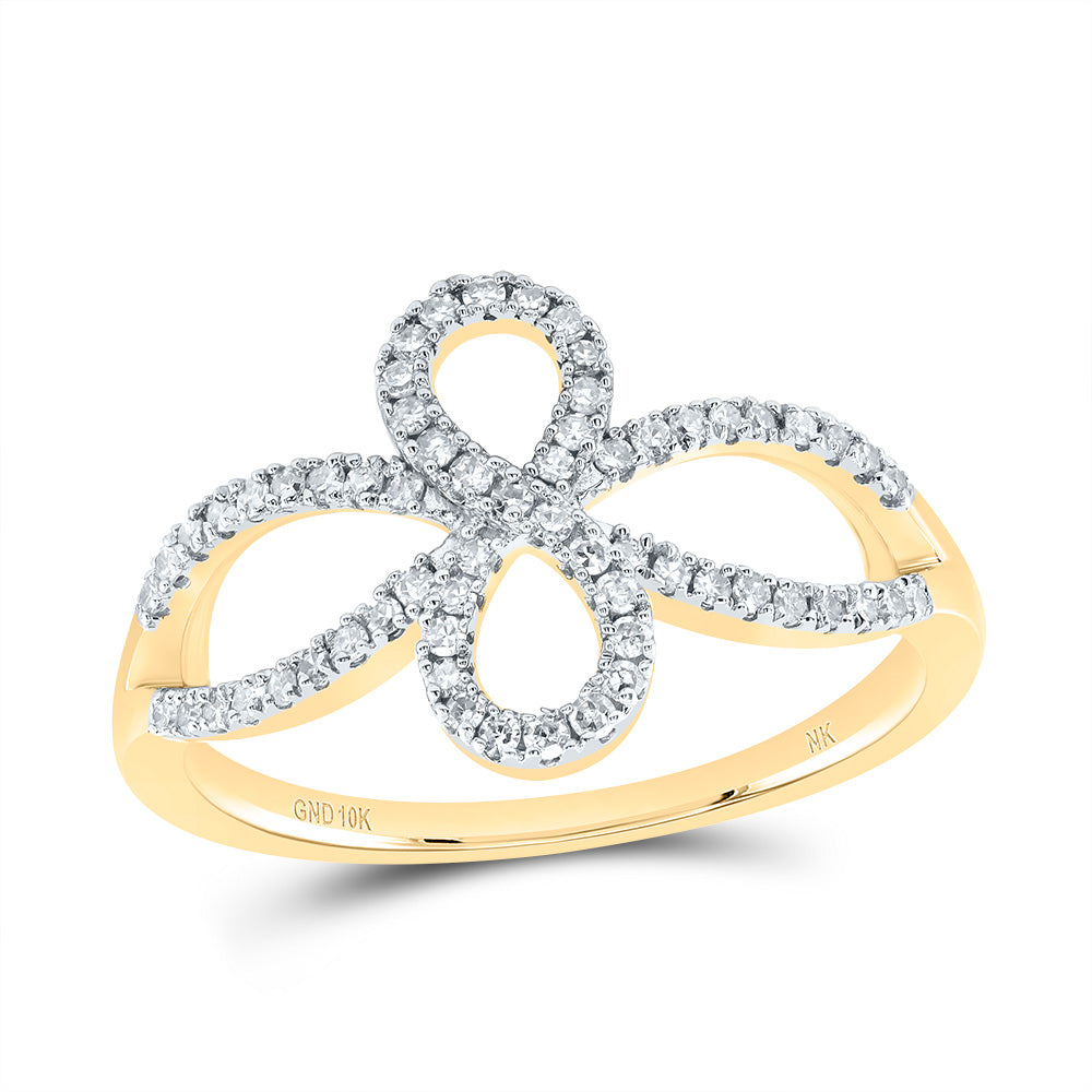 1/4CTW-DIA NK FASHION INFINITY RING 7 Daisy Joyeria
