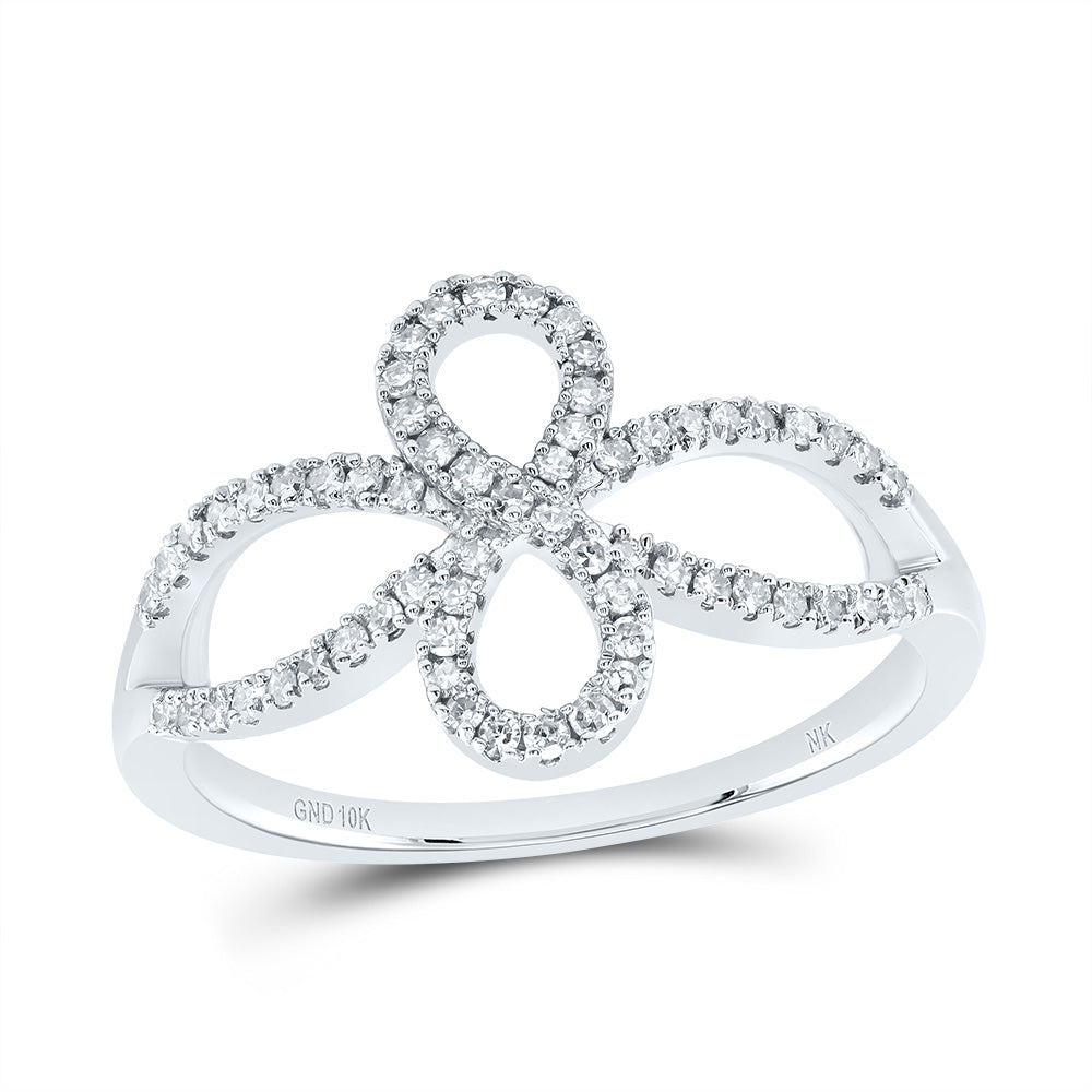 1/4CTW-DIA NK FASHION INFINITY RING 7 Daisy Joyeria