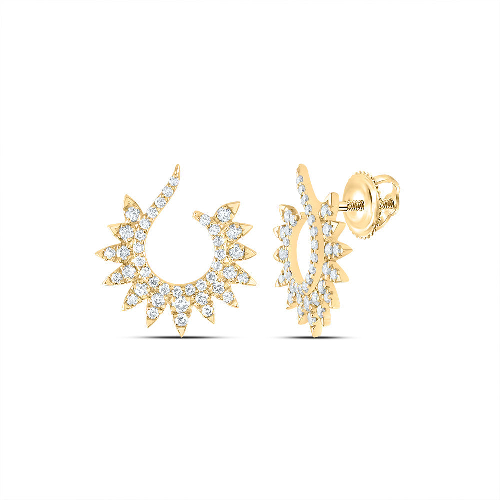 5/8 CTW-NAT DIA ANA M FASHION EARRING Daisy Joyeria