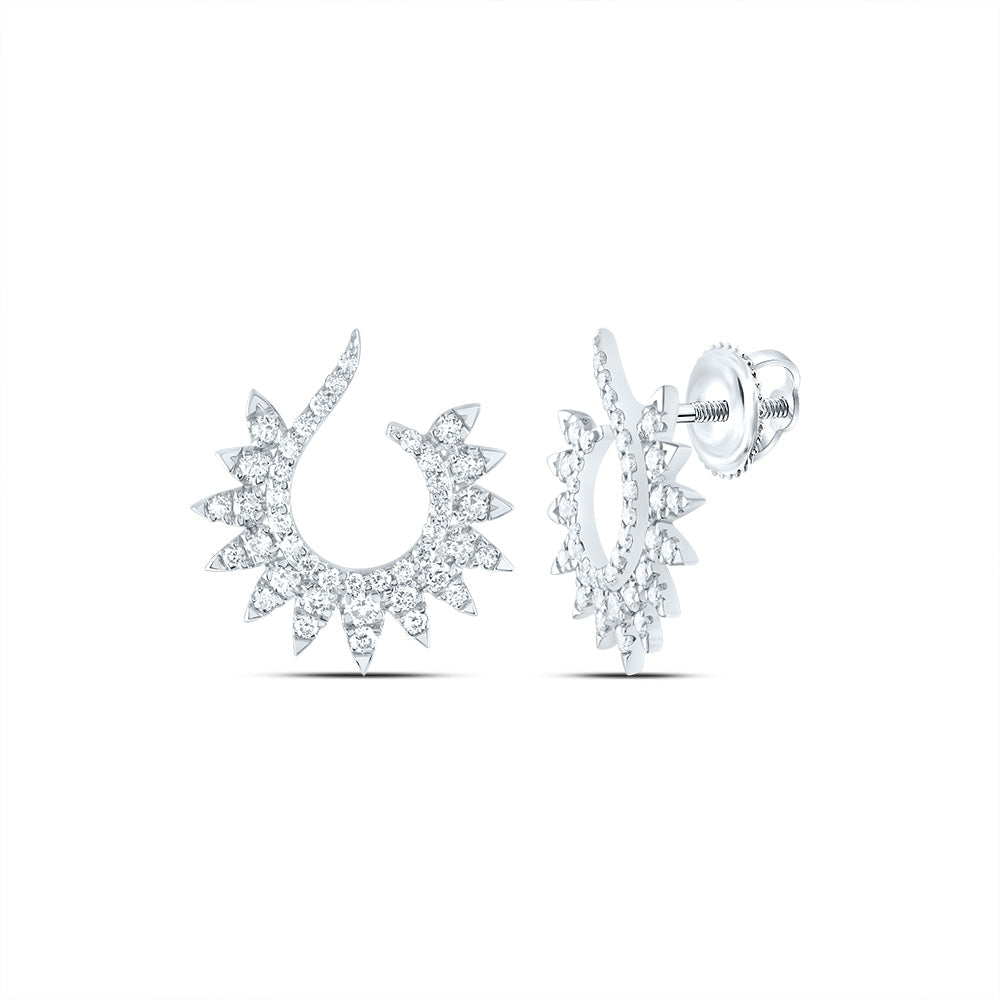 5/8 CTW-NAT DIA ANA M FASHION EARRING Daisy Joyeria