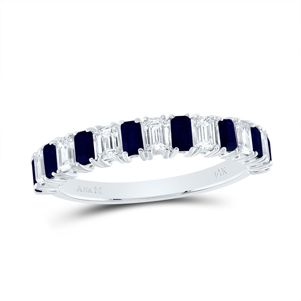 5/8CTW-DIA ANA M 7/8CTW-EM-BS NAT GEM RING 7 Daisy Joyeria