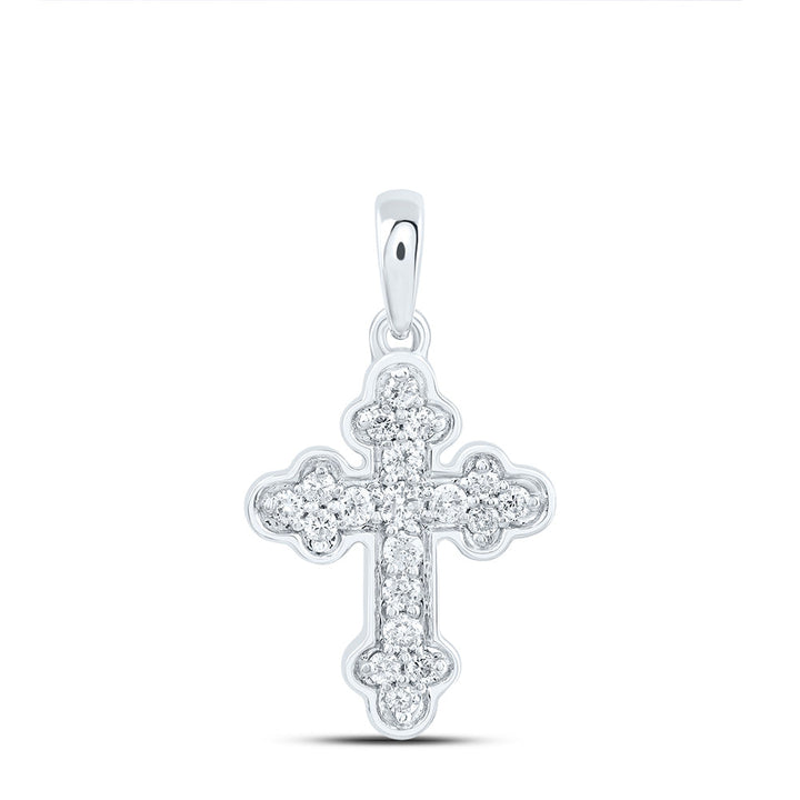 1/8CTW-DIA CN GIFT CROSS PENDANT Daisy Joyeria