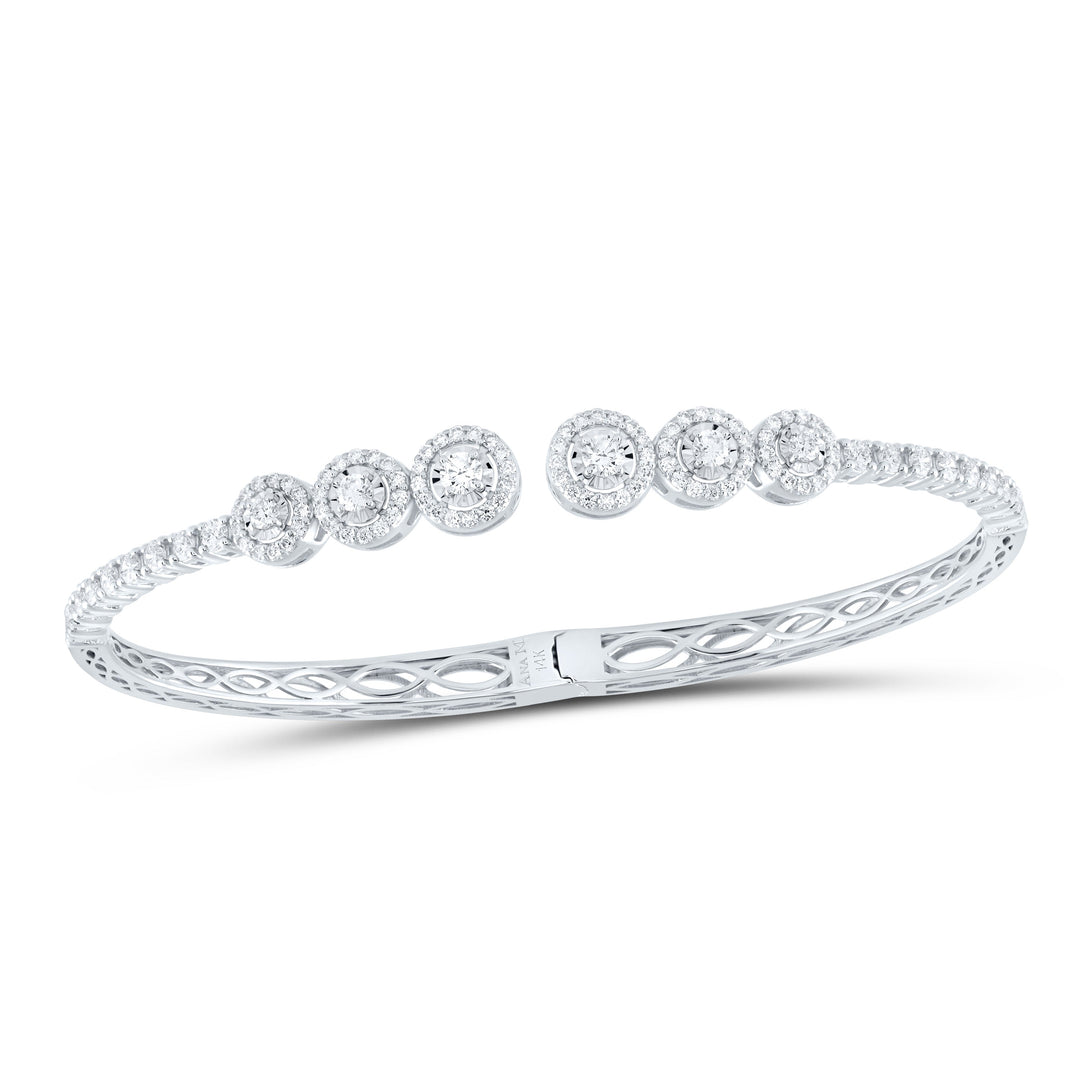 1 1/5CTW-DIA ANA M FASHION BANGLE Daisy Joyeria