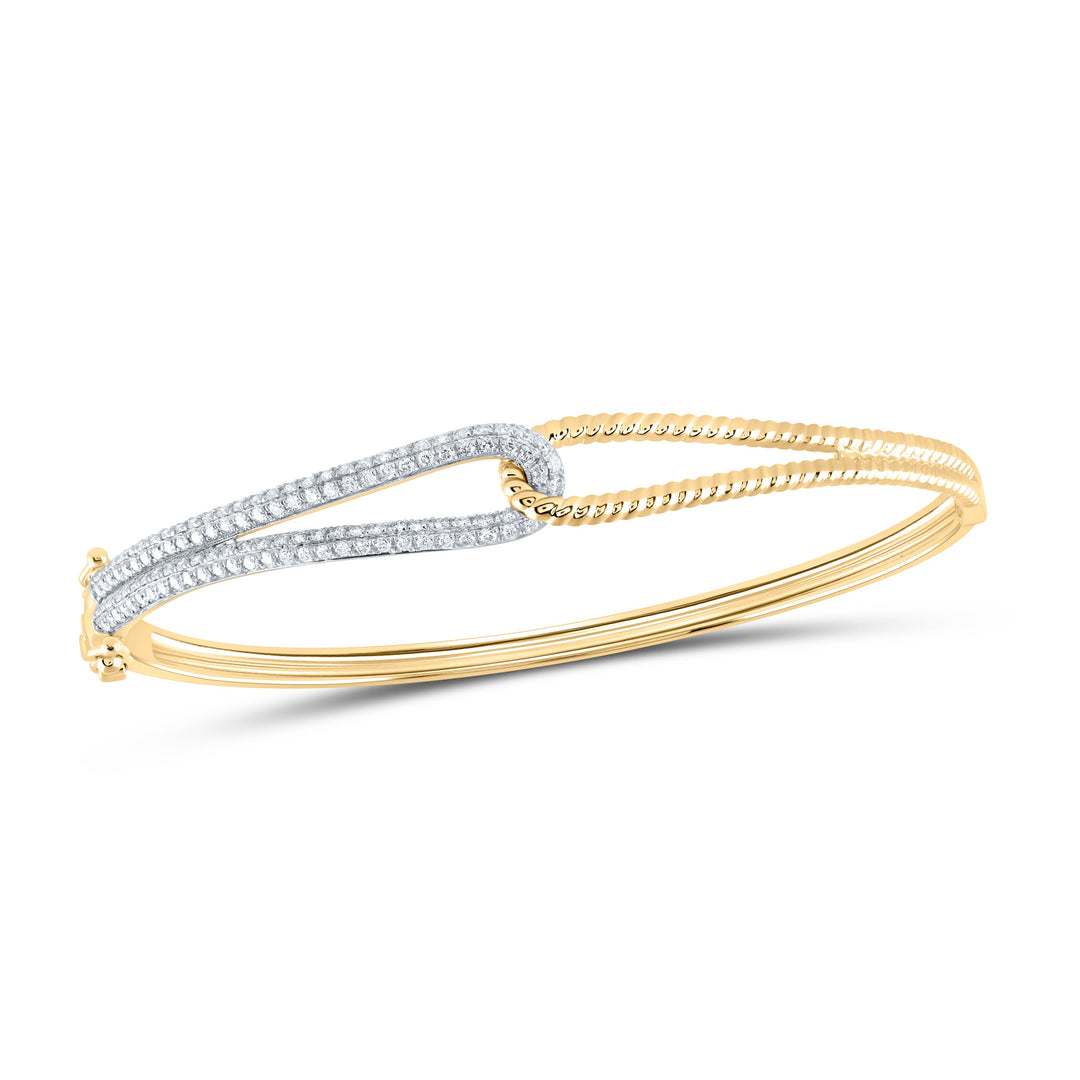 3/4CTW-DIA ANA M FASHION BANGLE (50X60MM) Daisy Joyeria