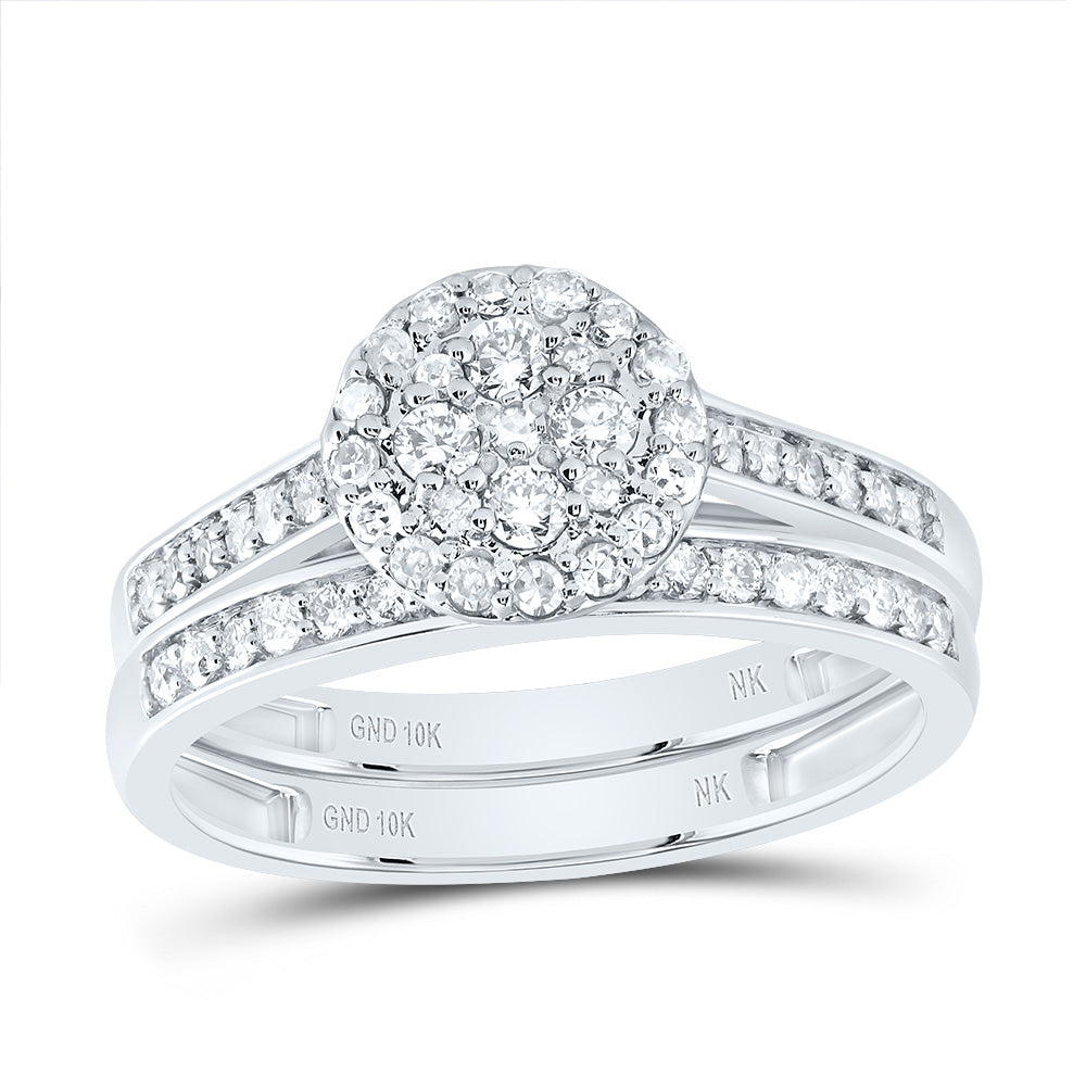 1 CTW-DIA NK ROUND TRIO SET 7 Daisy Joyeria
