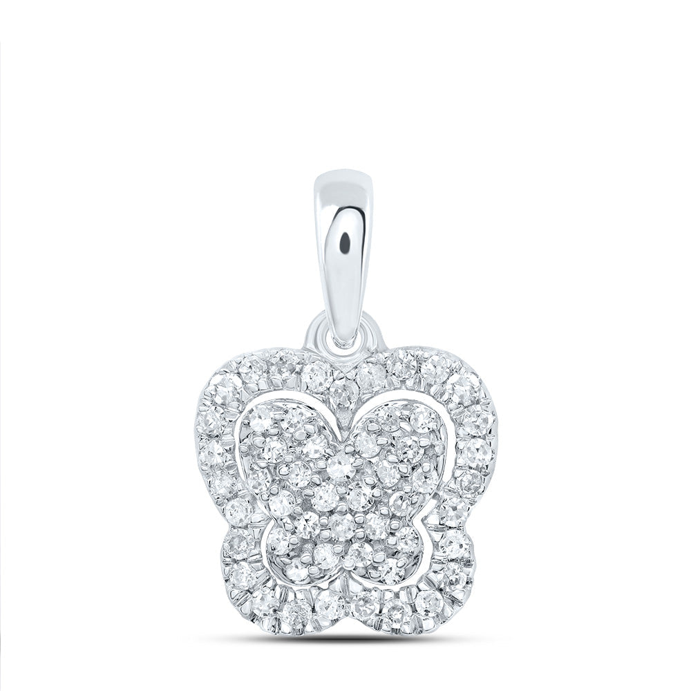 1/5CTW-DIA P1 GIFT BUTTERFLY PENDANT Daisy Joyeria