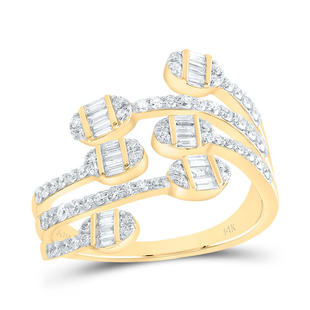 3/4CTW-DIA ANA M FASHION RING 7 Daisy Joyeria