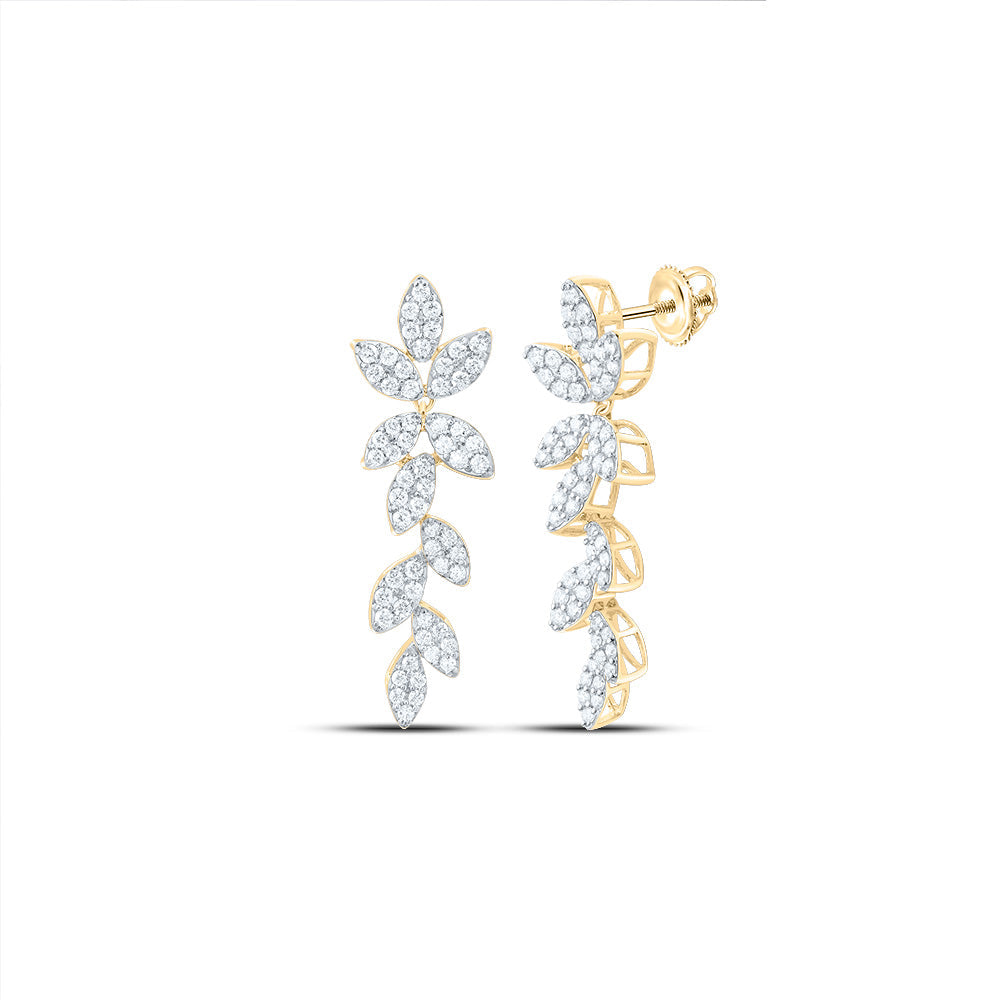 1 1/2CTW-DIA ANA M FASHION DANGLING EARRING Daisy Joyeria