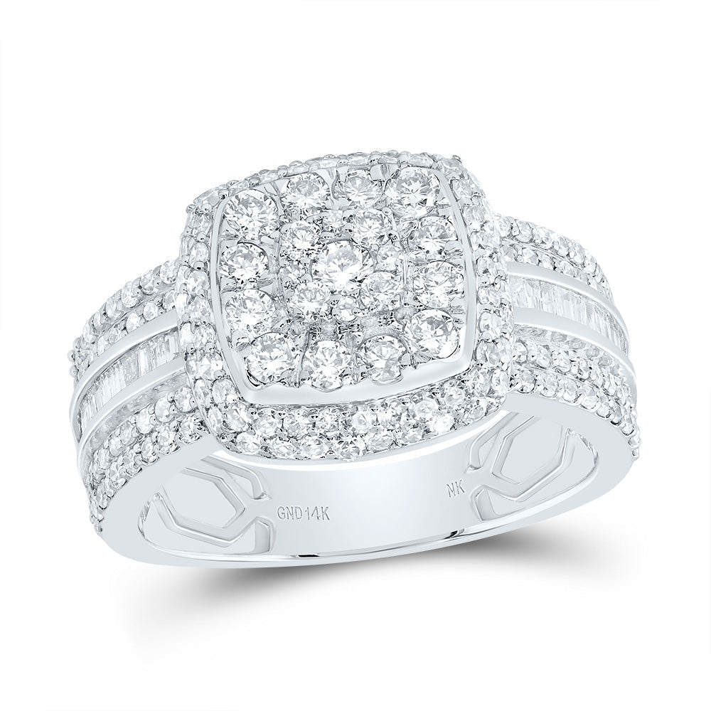 1 1/3CTW-DIA NK FASHION CUSHION RING 7 Daisy Joyeria