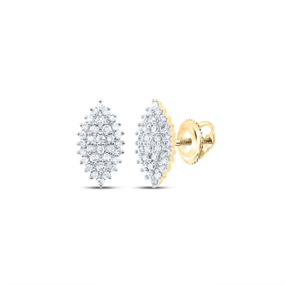 1/5CTW-DIA NK GIFT MARQUISE STUD EARRING Daisy Joyeria