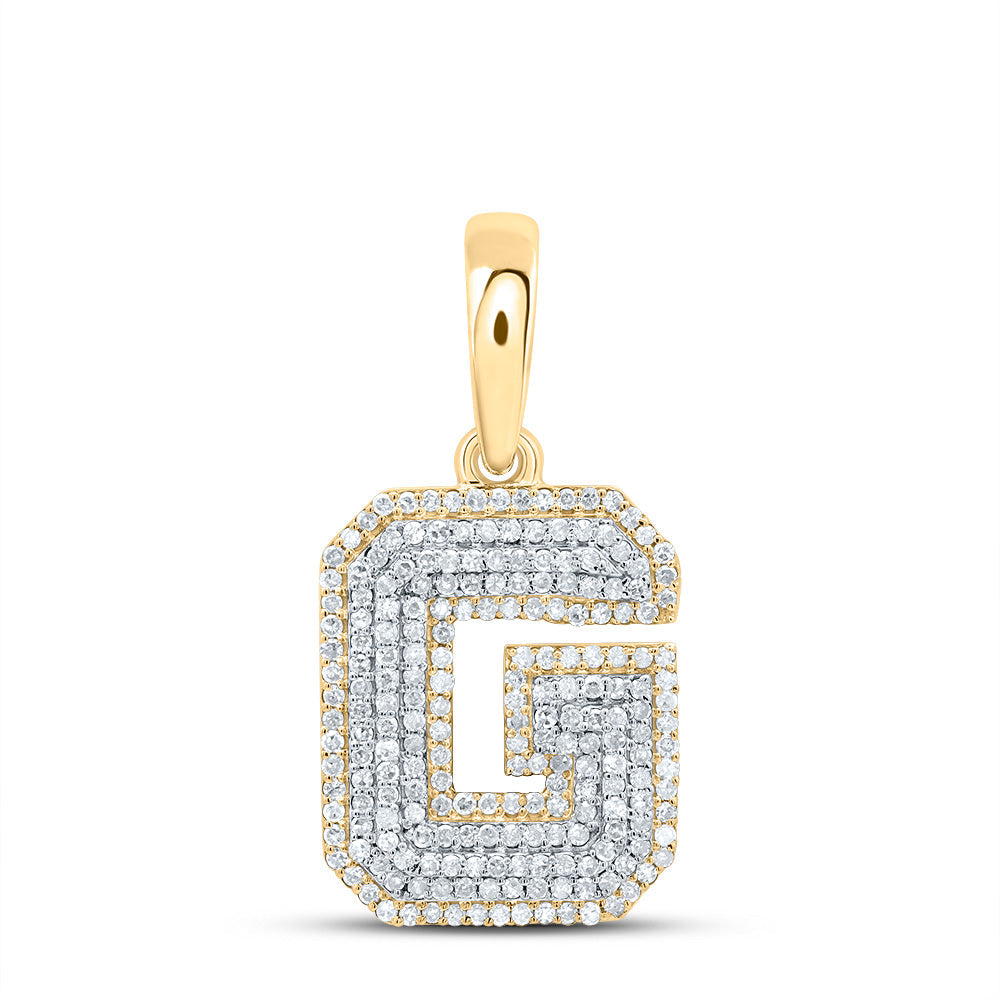 5/8CTW-DIA P1 GIFT INITIAL "G" PENDANT Daisy Joyeria