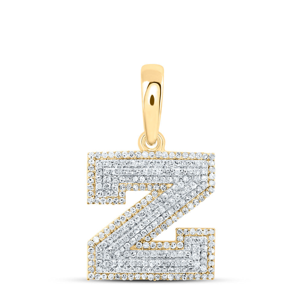 3/4CTW-DIA P1 GIFT INITIAL "Z" PENDANT Daisy Joyeria