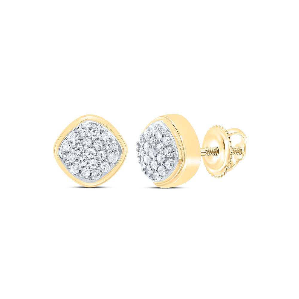 1/10CTW-DIA P1 GIFT CUSHION STUD EARRING Daisy Joyeria