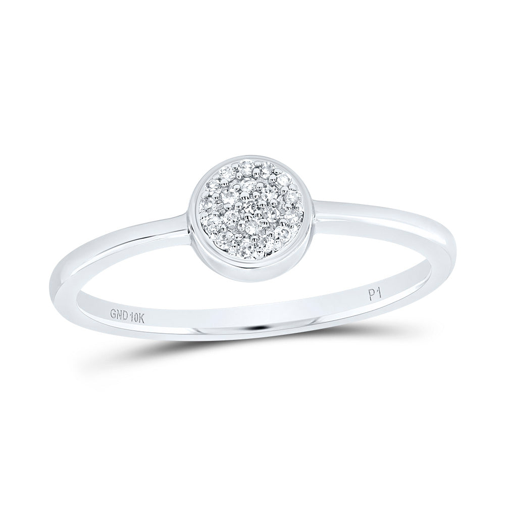 1/20CTW-DIA P1 GIFT ROUND RING 7 Daisy Joyeria