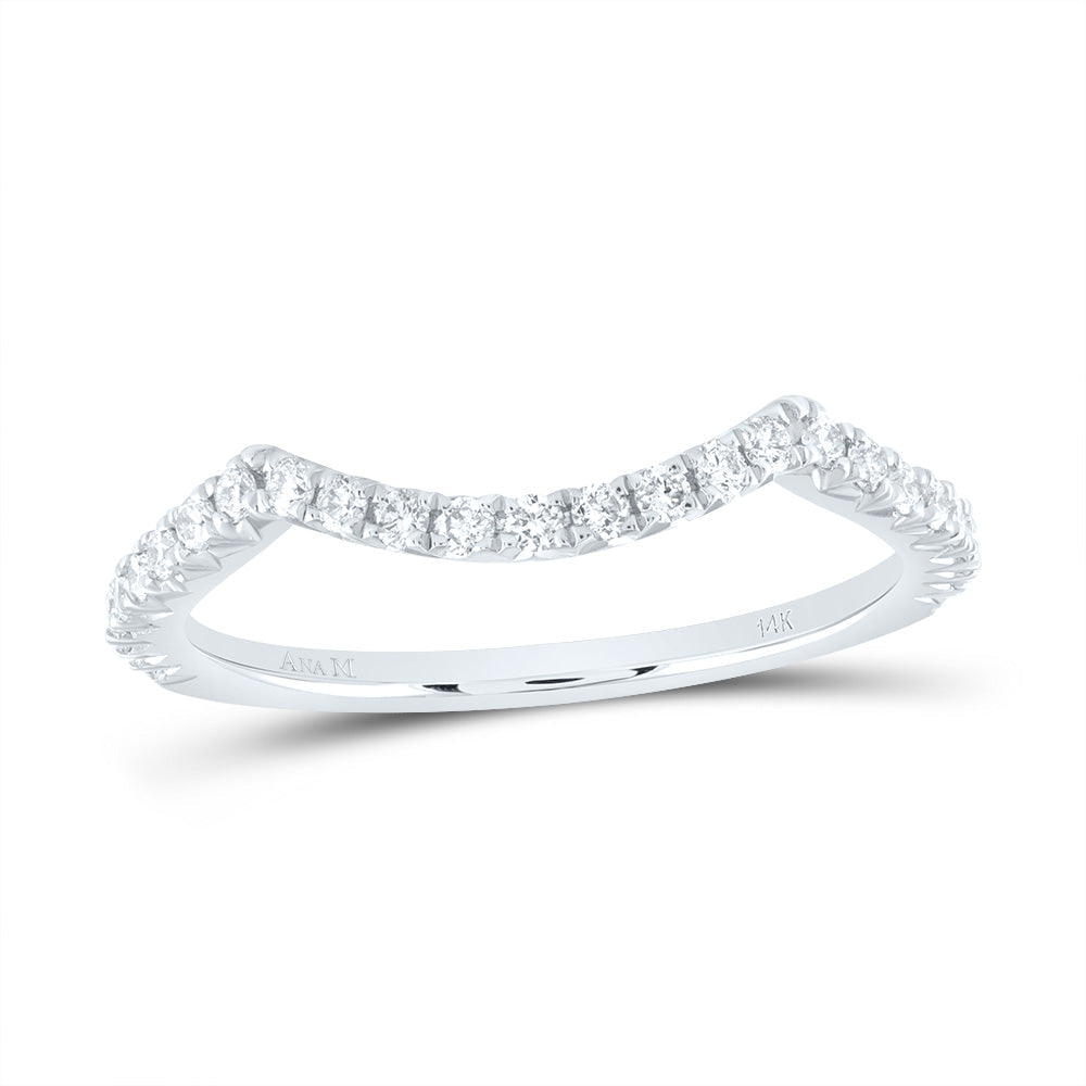 1/3CTW-NAT DIA ANA M FASHION CNC SQUARE BAND Daisy Joyeria