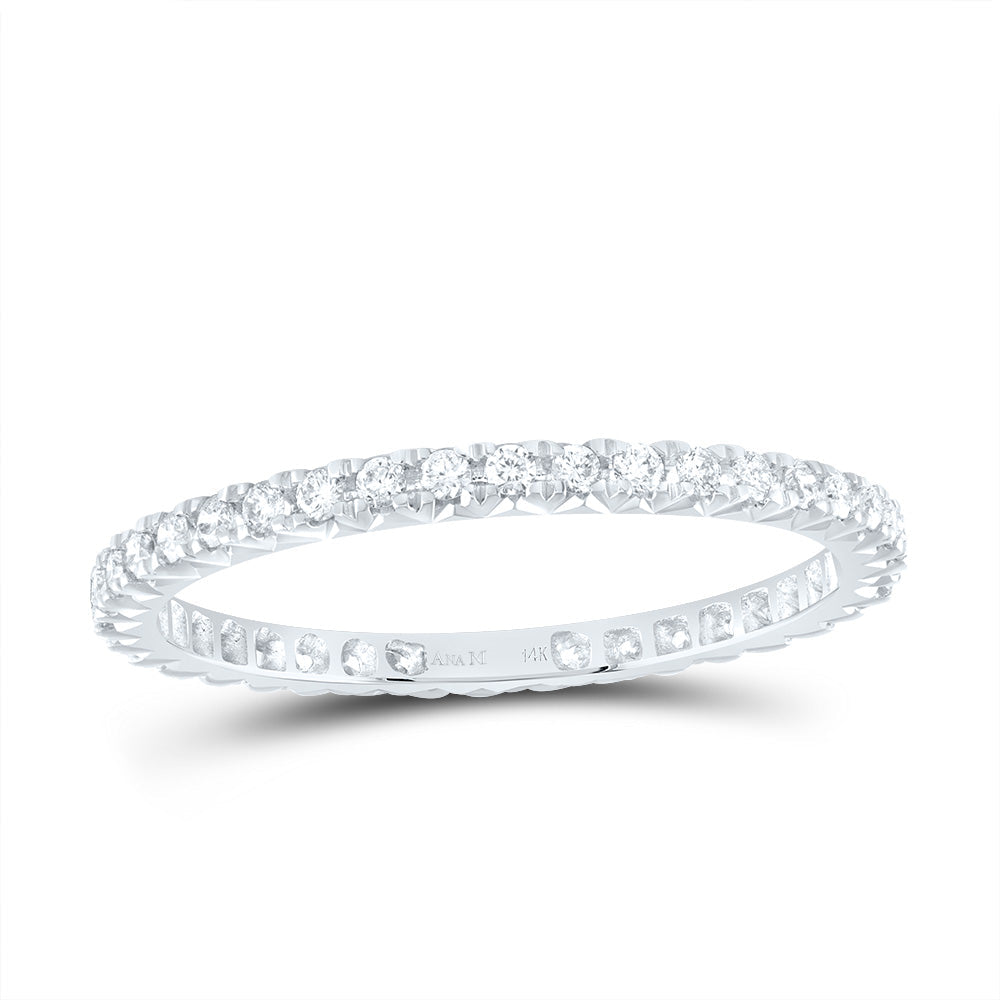 3/8CTW-NAT DIA ANA M FASHION CNC ETERNITY BAND Daisy Joyeria