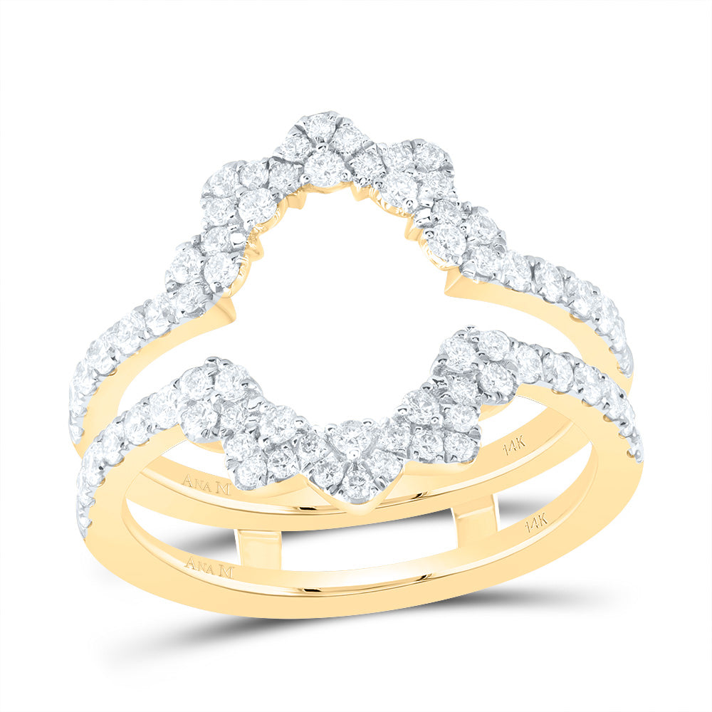 3/4CTW-DIA ANA M CNC ENHANCER RING 7 Daisy Joyeria