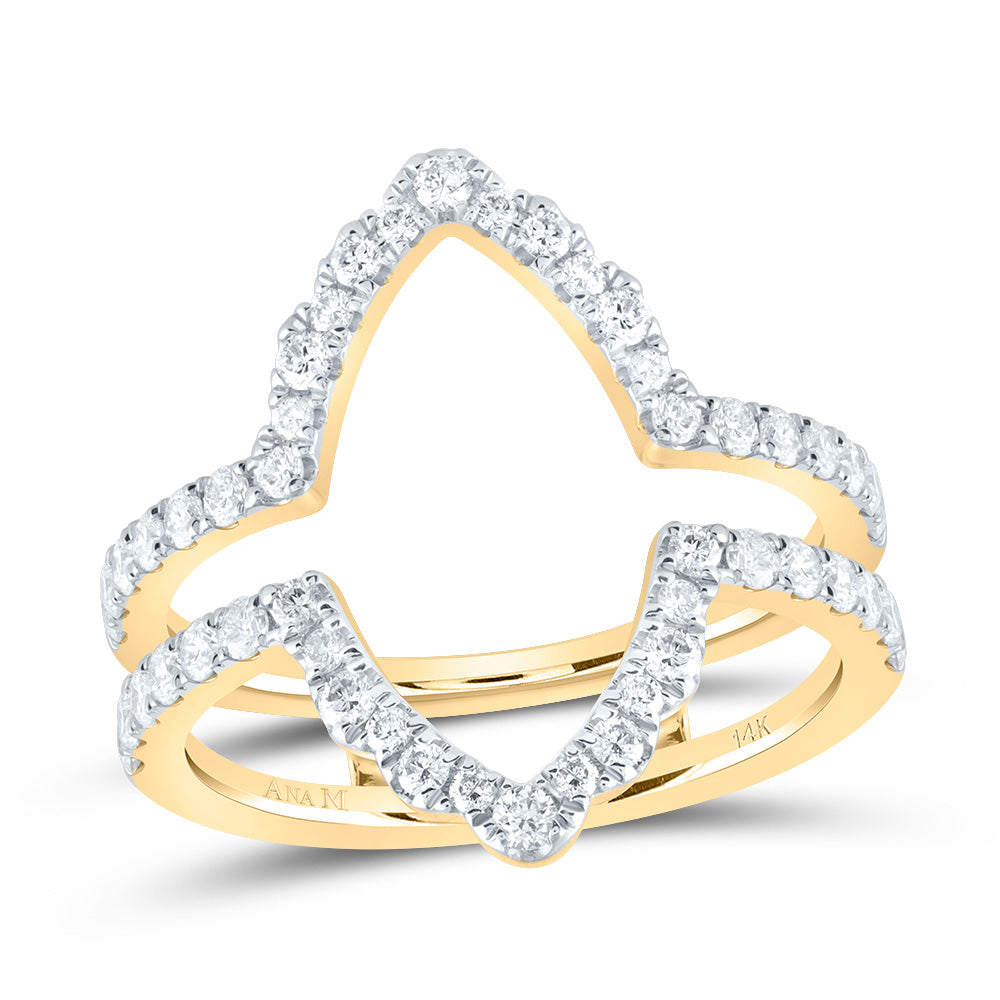 3/4CTW-DIA ANA M CNC ENHANCER RING 7 Daisy Joyeria
