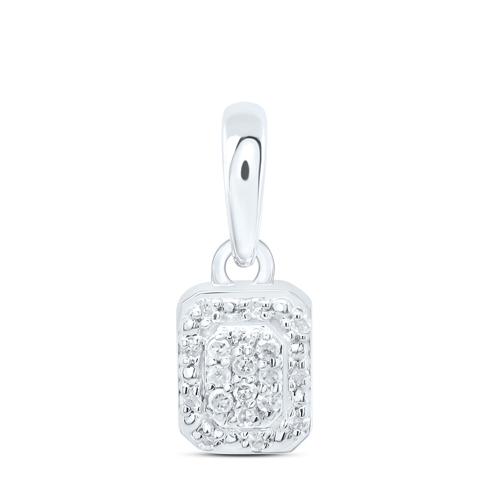 1/12CTW-DIA P1 GIFT EMERALD PENDANT Daisy Joyeria