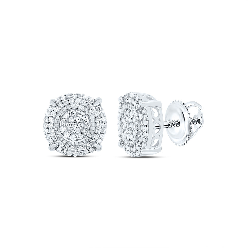 1/3CTW-DIA P1 GIFT ROUND STUD EARRING Daisy Joyeria