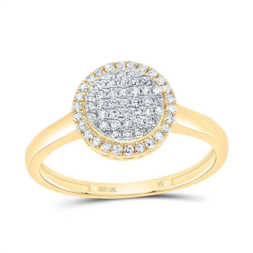 1/3CTW-DIA NK FASHION ROUND RING 7 Daisy Joyeria