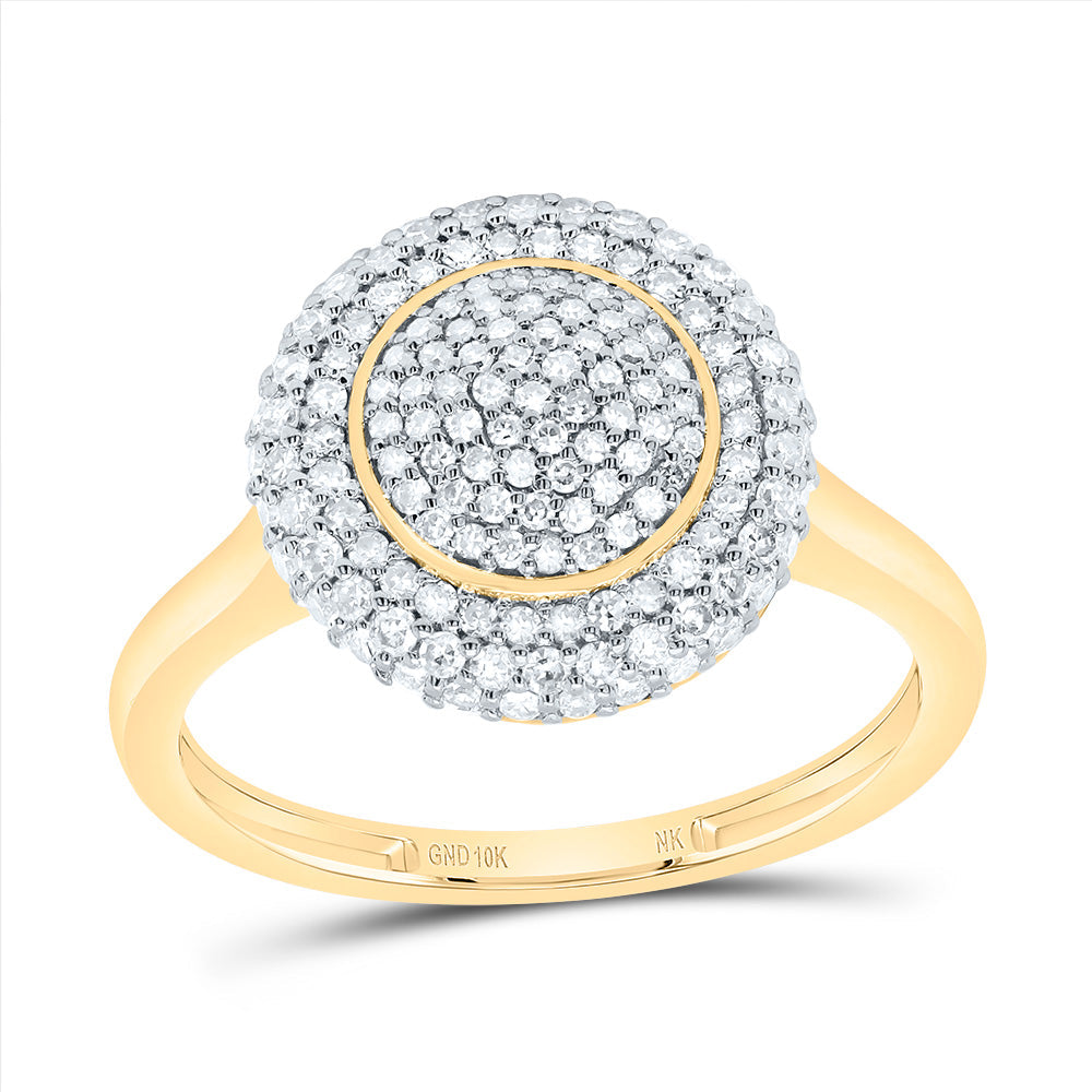 5/8CTW-DIA NK FASHION ROUND RING 7 Daisy Joyeria
